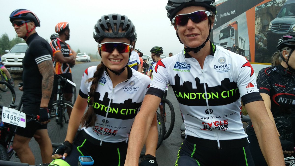 Great morning at <a href="/vulintaba/">Vulintaba</a> Extreme. Congratulations to <a href="/Jo_vdw/">Jo Van De Winkel</a> on picking up 3rd place in some tough conditions 🏆🏅😎 well done <a href="/makemefaster/">Samantha Sanders</a> on the win. Many thanks to our sponsors <a href="/SandtonCity/">Sandton City</a> <a href="/NelsonMandelaSq/">NelsonMandelaSquare</a> <a href="/VibroBricks/">Vibro Bricks&Paving</a> <a href="/DoolhofWines/">Doolhof Wine Estate</a> <a href="/CushWake/">Cushman & Wakefield</a>