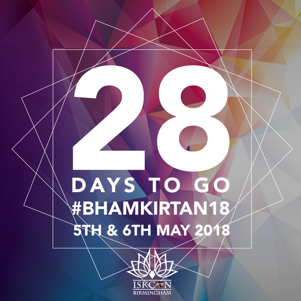 iskconbhamuk's tweet photo. || 28 DAYS TO GO! ||

Get your FREE ticket(s) TODAY on https://t.co/F0m2I8787I! https://t.co/gHT28SzgRr