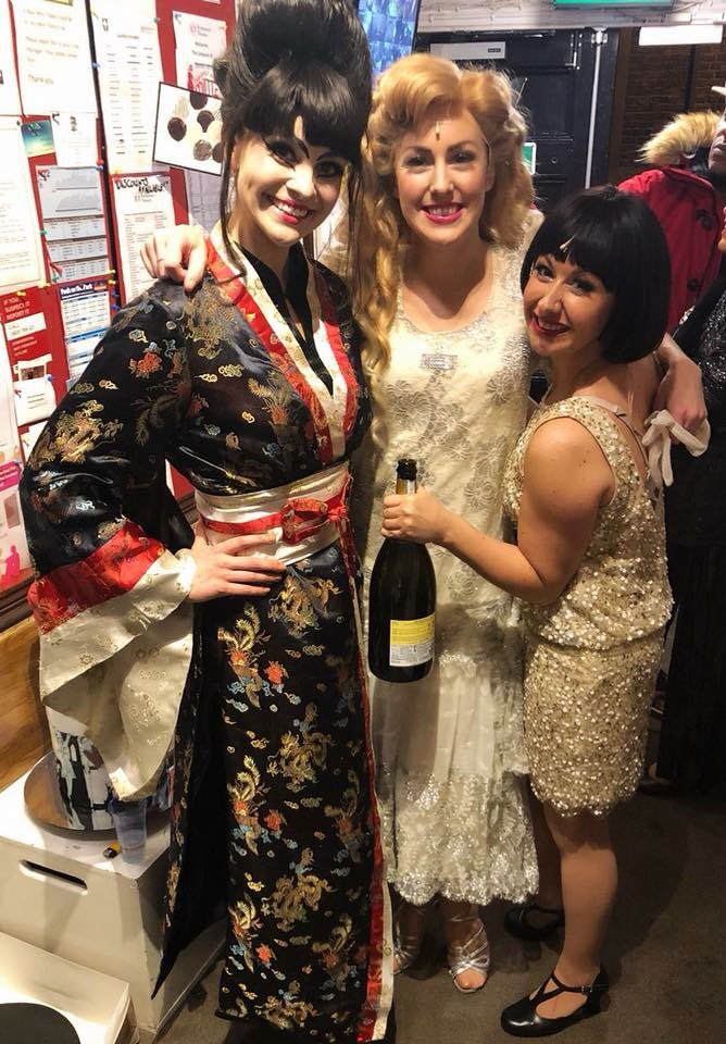 lucasrush's tweet photo. Congratulations to the extraordinary @Natalie_Spriggs who went on as Mrs Meers with 4 hours rehearsal and nailed it. Also special thanks to @Laura_Ellis92 (Who did the same as Flannery!), @patrickgeorge85 &amp; @AnnieGuy13. Also everyone at @ModernMillieUK. So much love x https://t.co/E2eMRpSVr3
