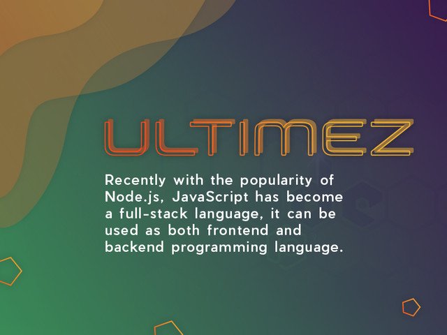 ultimez's tweet photo. Node.js is an open-source, cross-platform JavaScript run-time environment that executes JavaScript code server-side.💻 #JavaScript #Ultimez #TechnicalFact https://t.co/uxHpuTpNxV