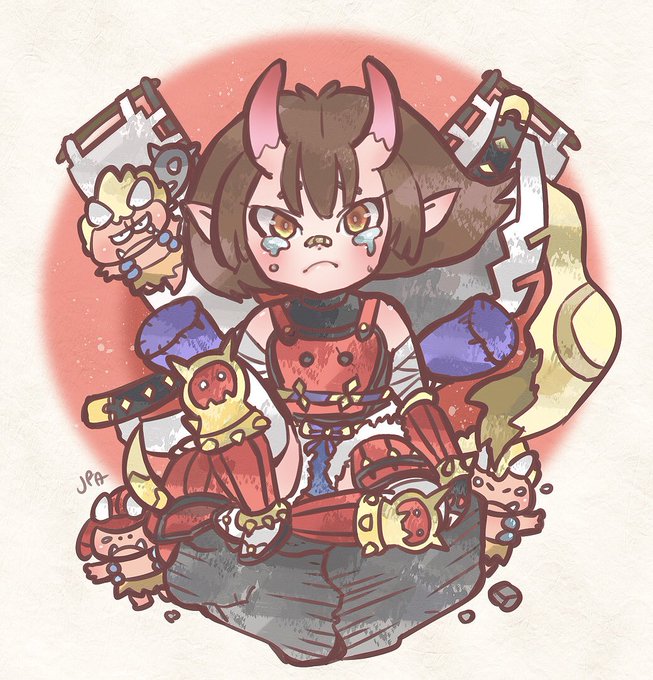 鬼の目にも涙のtwitterイラスト検索結果