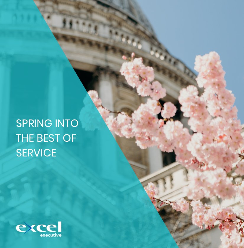 Spring into the best of Service in London for business transport by Excel Executive #springishere #springinlondon #privatecarhire #airporttransfers #bestinclass #arriveinstyle #reliableservice #bespokesolutions