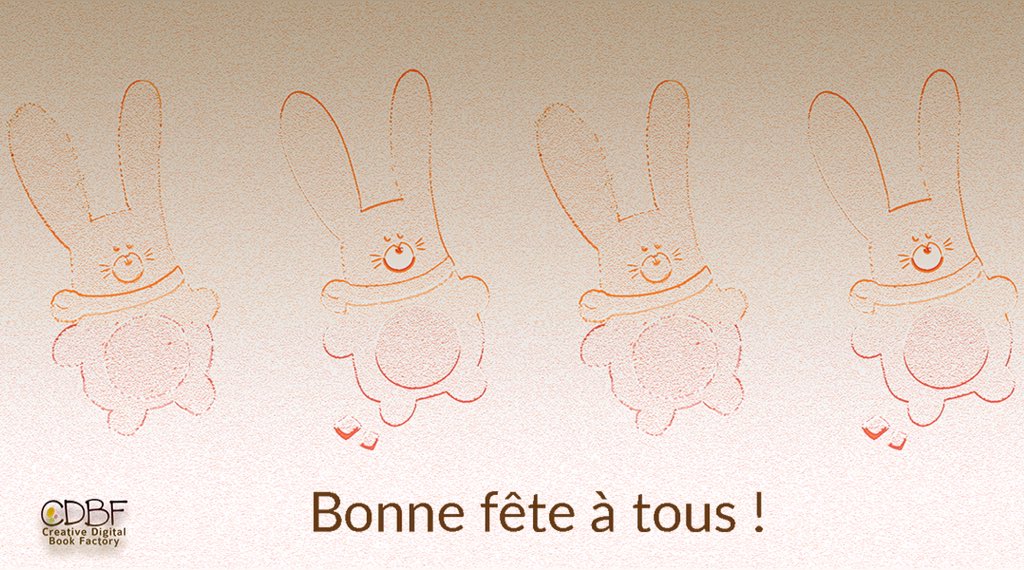 CDBF_eBooks's tweet photo. "Le seul moyen de se délivrer d’une tentation, c’est d’y céder." (Oscar Wilde)

Vive le chocolat !!

Petits lapins fugueurs du livre https://t.co/MwwhJRGAZS

Dessin de Suzon. Merci ma puce !

#lecture #enfants #livre #iPad #numerique #ebook #citation #printemps #Paques #chocolat https://t.co/SQQ6fLOPuc