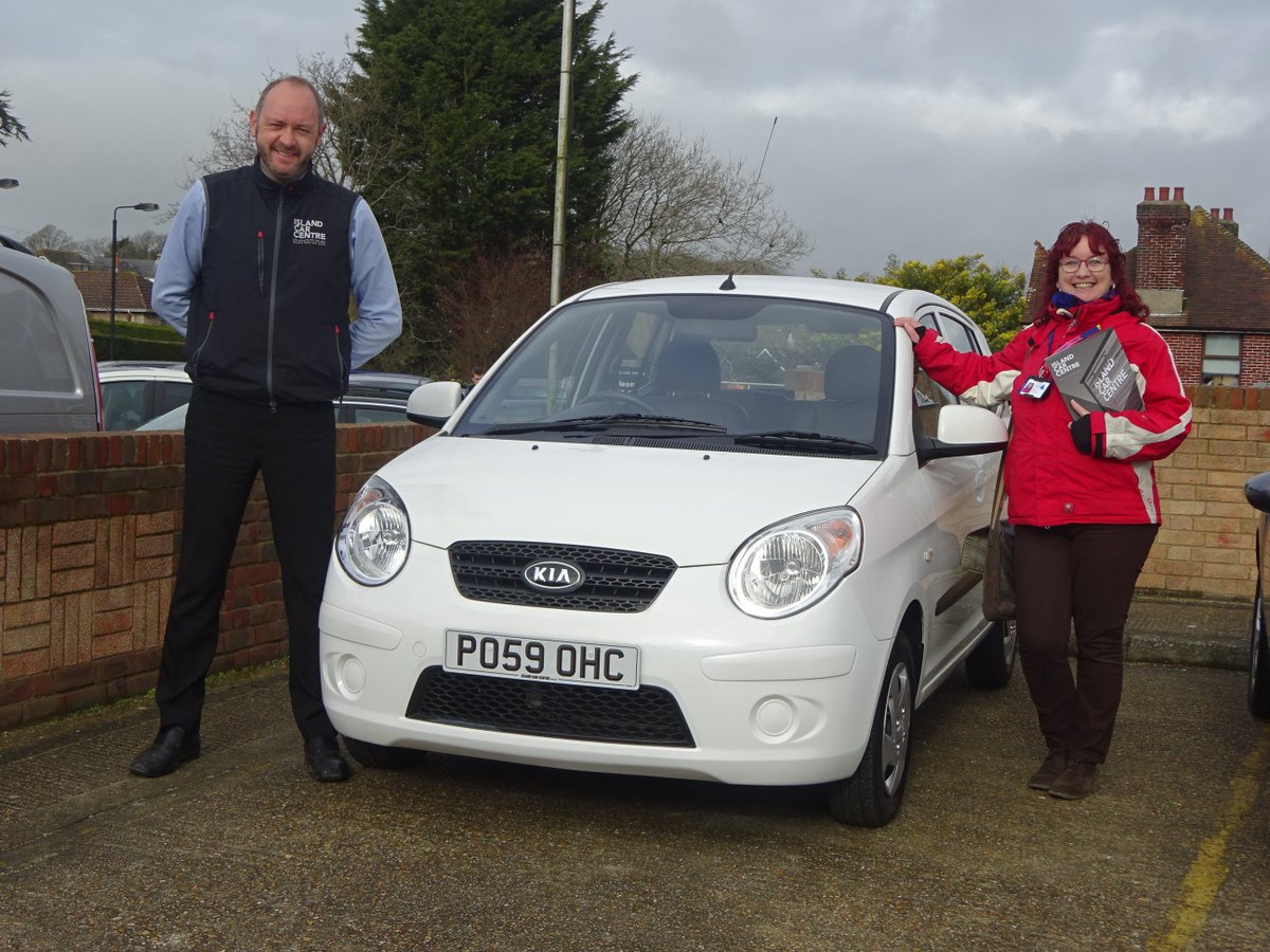 Another Satisfied customer at Island Car Centre. Thank you for your business Kathy Lockwood. Enjoy your Kia Picanto.