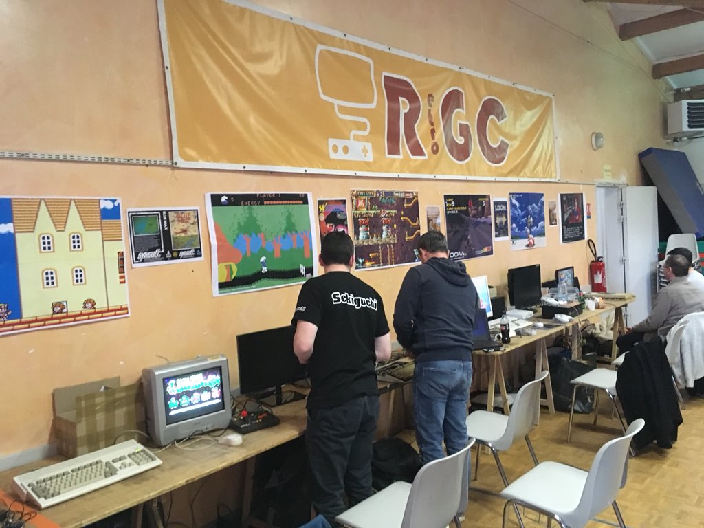 assoRGC's tweet image. En direct de l’AC 2018 #retrogaming #retrodev #speedcoding #homebrew #RGC #AC2018