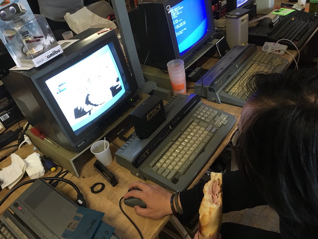 assoRGC's tweet image. En direct de l’AC 2018 #retrogaming #retrodev #speedcoding #homebrew #RGC #AC2018