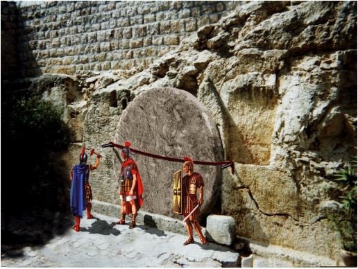 jesus sealed tomb soldiers