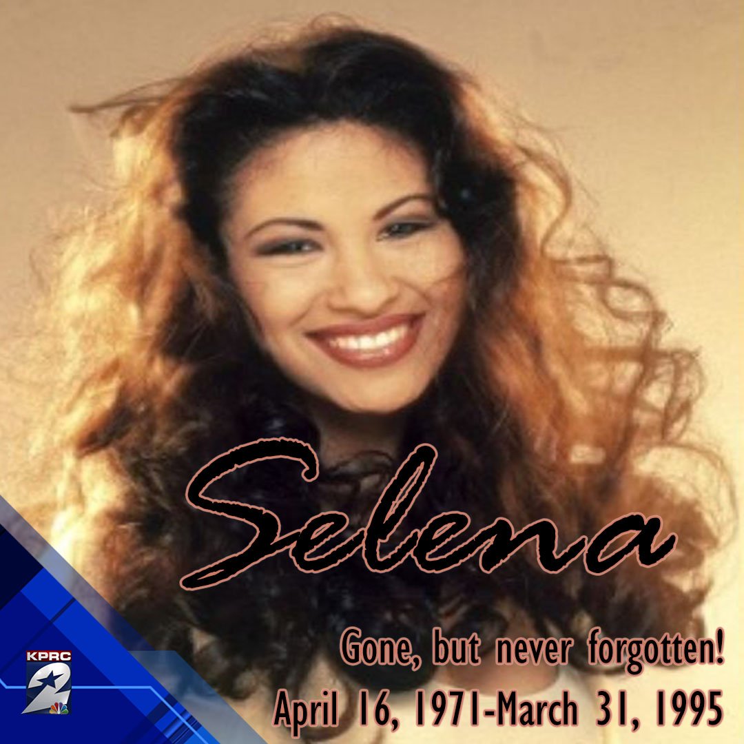 Selena died on this day 23 years ago. We'll NEVER forget you, Selena