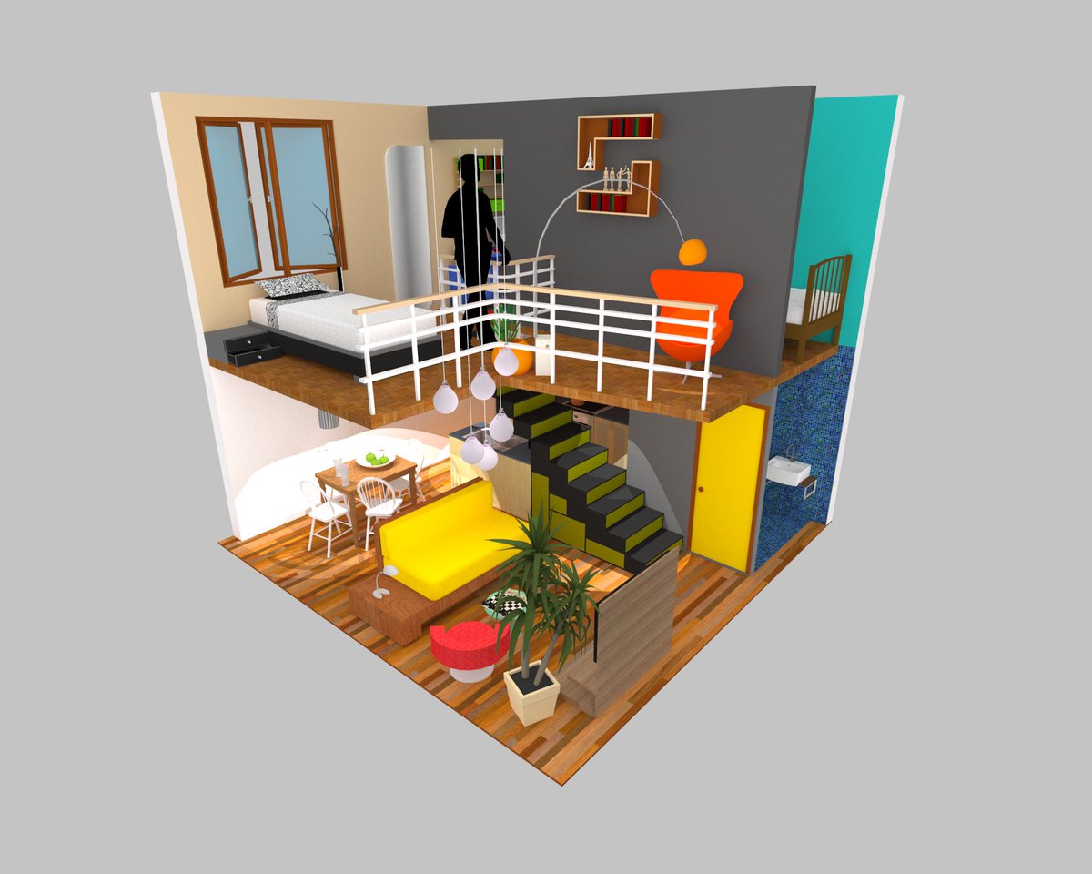 adesignertect's tweet photo. CUBE HOUSE ...........
sketchup , vray software used. https://t.co/6EQg61xV4H
