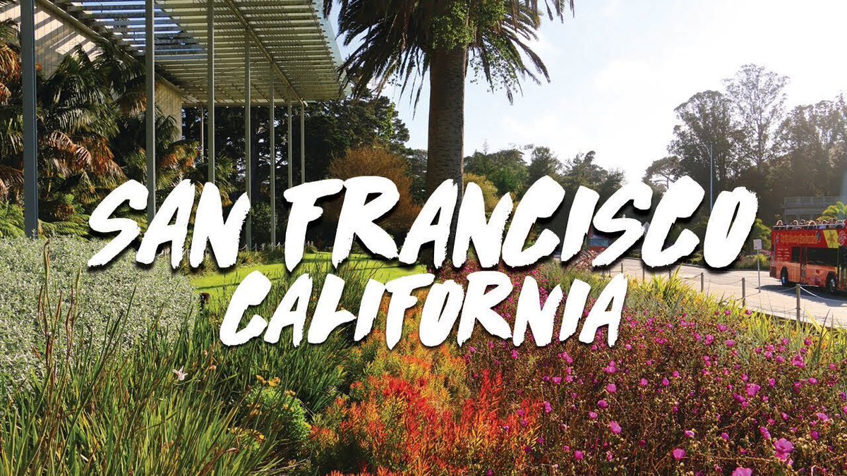 NEW VIDEO: MY TRIP TO SAN FRANCISCO! youtu.be/sCF-N9Y1bTc <<< 🌴🌸❤ 
#TravelVlog #TravelVideo #DiscoverSanFrancisco #SanFrancisco #TravelVideo