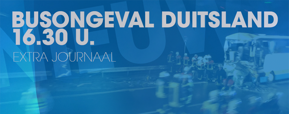 rob_televisie's tweet photo. [EXTRA JOURNAAL] -  Om 16.30 u. zijn we er voor u met een extra journaal naar aanleiding van het dodelijke #busongeval in #Duitsland vannacht. De chauffeur, een man uit Herent, kwam daarbij om het leven. Vijf mensen raakten zwaargewond. #robnieuws #robtv https://t.co/lYEPmhd8Wr