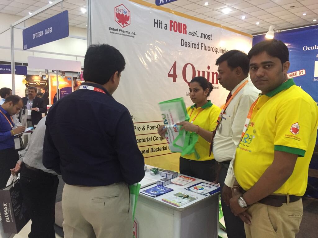 EntodPharma's tweet photo. Entod at the ALL INDIA OPTOMETRY CONFERENCE 2018 at Delhi. Showcasing our unique product range for the opticians and optometrists of India. #Myatro #Myatroformykids https://t.co/mJIcDq2p6i