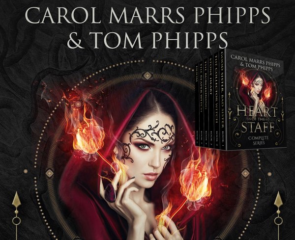 Lourack1's tweet photo. R @Car01am “It is good, wicked fun!” Heart of the Staff: Complete Series:  https://t.co/rU6pdK4jqY #bookboost #ASMSG https://t.co/iA1otIuKrI