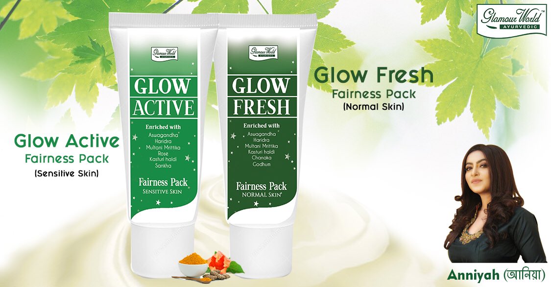 GWAyurvedic's tweet photo. Get rid of #rash #pimples #pigmentation & #dullskin - Use #GlowActive #facepack for #sensitiveskin & #GlowFresh #facepack for #normalskin & #get #instant #fairness & #glowingskin https://t.co/0OEyG69yeD