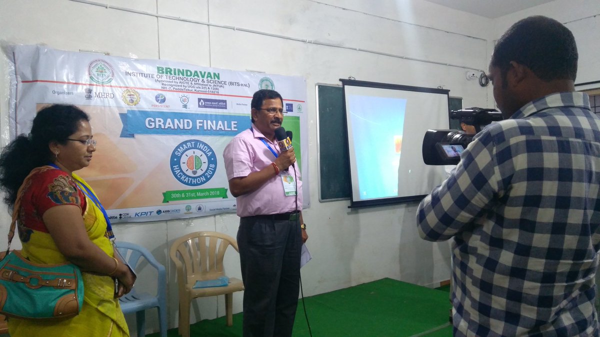 BITS_Kurnool's tweet photo. @SIH2018 @AICTE_INDIA @HRDMinistry
Announcement Top10 Teams #HACKATHAN 2018 https://t.co/3we9J1eZ7m