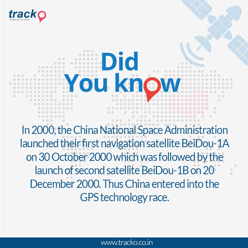 trackocoin's tweet photo. Ever heard of #BeiDou, an China's space program for navigation that consists of constellation of satellites for navigation. Read here to know more https://t.co/UfRZuugP0s
#navigationsatellite #gps #evolutionofGPS #gpsnavigationsystems #gpstrackingsystem #mavericklabs #Trackoapp https://t.co/15hE18q2LE