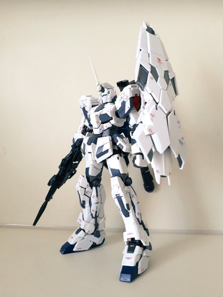 RG 1/144 ユニコーンガンダム 脚部改造編 ：初心者向けガンプラ