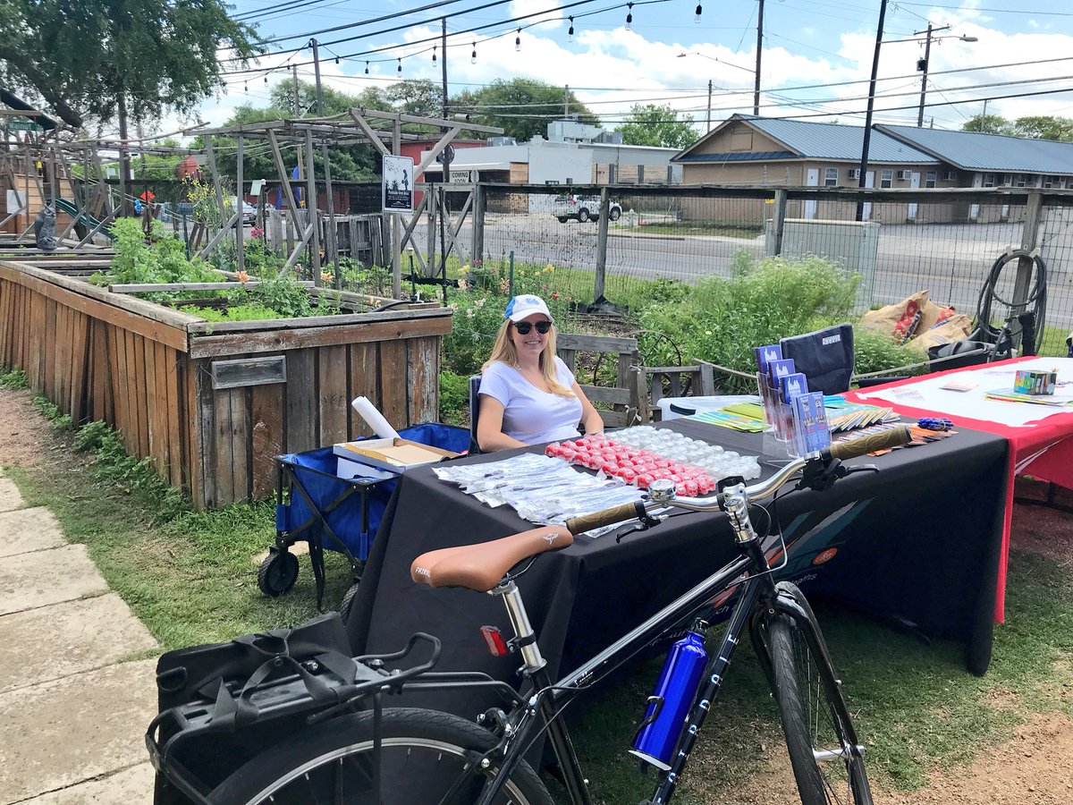 austinmobility's tweet photo. Thereβs still time to join us at Bike to Manor Road Day! Come learn how to load your bike on a @CapMetroATX bus, pick up some #VisionZero bike lights, and visit the #YellowBikeProject tent! Weβll be here until 4 π² https://t.co/WI7lk3w2zw https://t.co/xKnbvrZc3D
