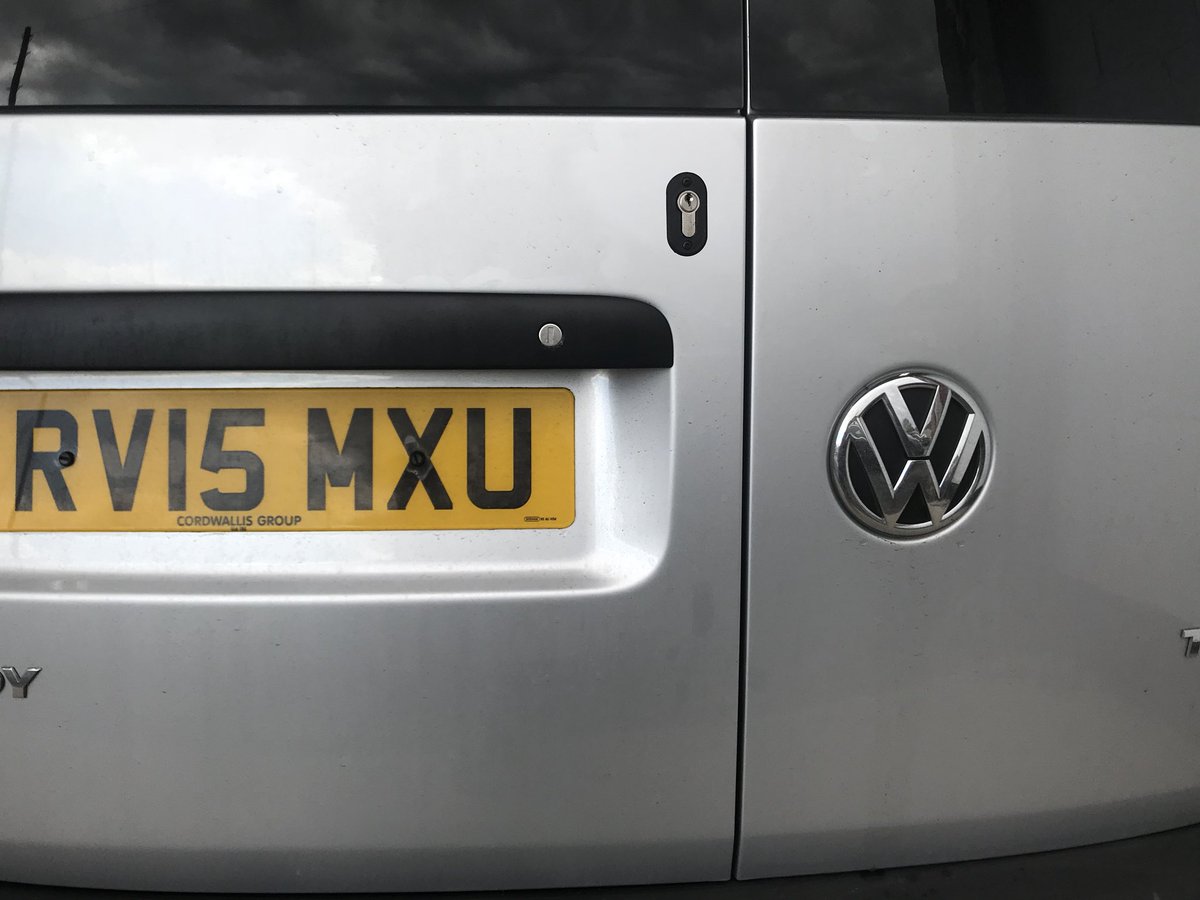 VW caddy barn and side load dead locks