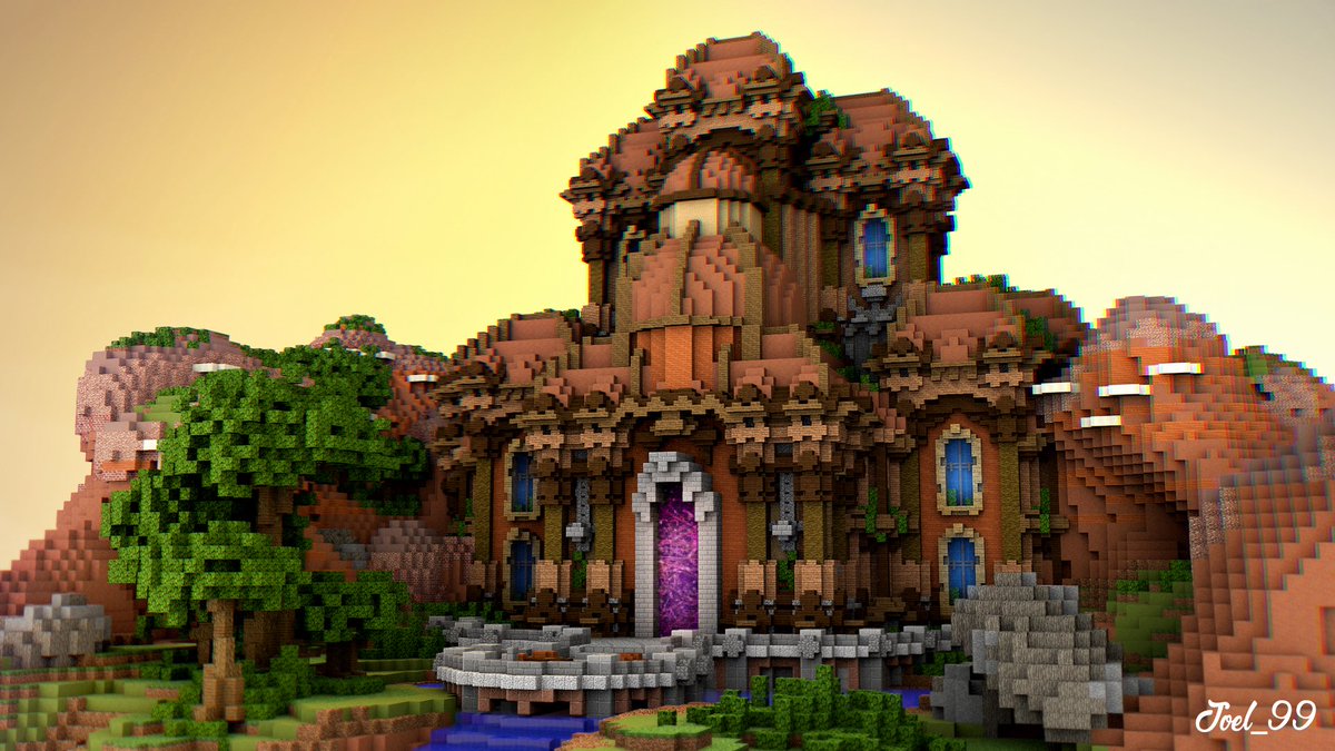MegaBlocksMC's tweet image. Presenting «Castle in Heaven»
- Render by @Joel____99 

Built on @BuildersRefuge 

Buy it now: bit.ly/2GHBmlb