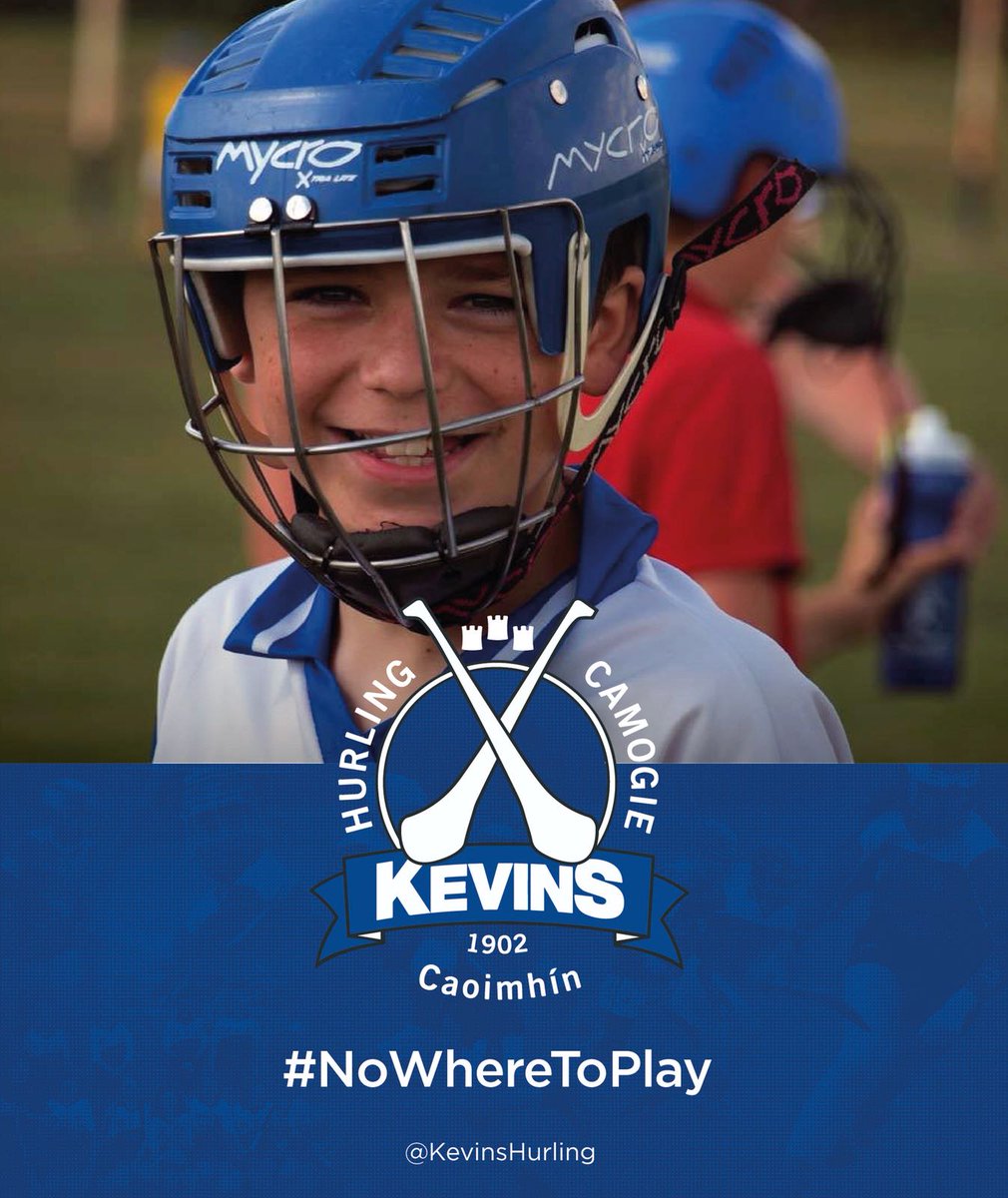 @KevinsHurling Powerful work in the community promoting sport for the youth, an absolute necessity is green space. The future of hurling in Dublin depends on it. #NoWheretoPlay