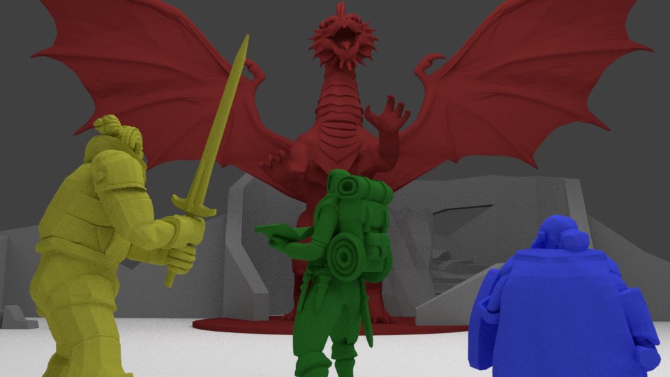AugmentedRealms's tweet photo. As promised, . . if the young dragon was an ancient dragon. (And Tiamat just for fun). #dnd #dnd5e #augmentedrealms #ancientdragon #tiamat https://t.co/AWJLB3qO2b