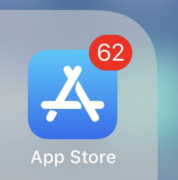 “As a user, I want to update all my apps because I might benefit from some minor bug fix or change in button color.”