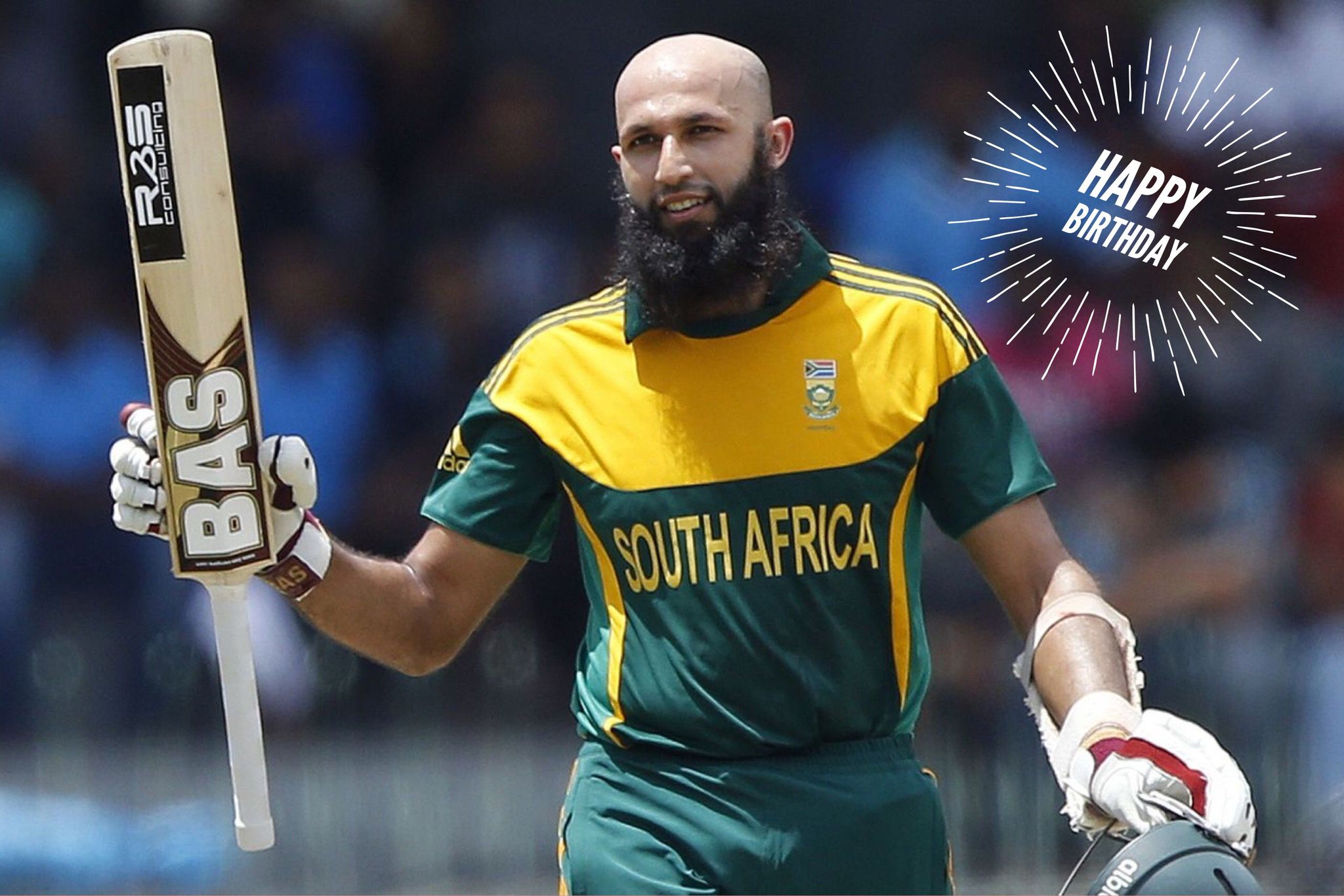 Happy Birthday Hashim Amla.   