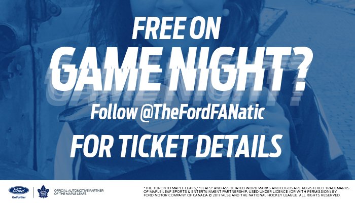 MapleLeafs's tweet image. 200 tickets to every @mapleleafs home game—you could earn a pair with just 1 post! 

Follow @TheFordFANatic for weekly challenges #FansGoFurther
