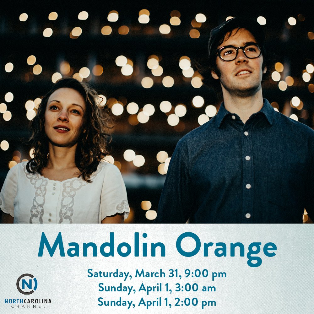 yeproc's tweet photo. View the broadcast of @Mandolin_Orange during our 20th anniversary celebration #YR20! Hear the band perform songs during the festival, recorded back in October in historic Hillsborough!
Tune in to @UNCTV's @NCChannel at 9pm TONIGHT, March 31st to watch the performance! https://t.co/DC5ROAQy10