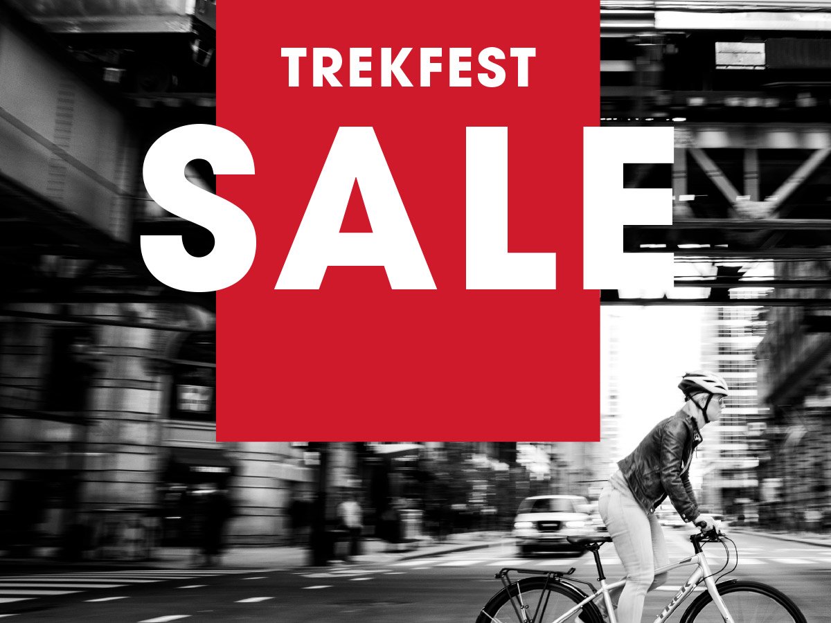 Trek Fest is here! Gear up for the season during the biggest sale of the year now through April 8th. pbxx.it/Qsn7sA