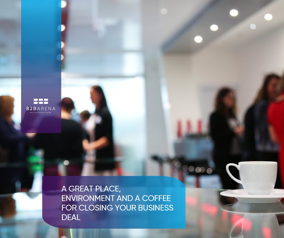 B2BArena's tweet photo. If you’re looking for a great place, environment and a coffee for closing your business deal, then book a meeting at #B2BARENA. #Bookyourmeeting 
اذا كنت تبحث عن مكان و بيئة رائعين لإتمام صفقتك فعليك حجز موعد لاجتماعك على 
B2B ARENA# الأن https://t.co/Uydv6Nc2jm