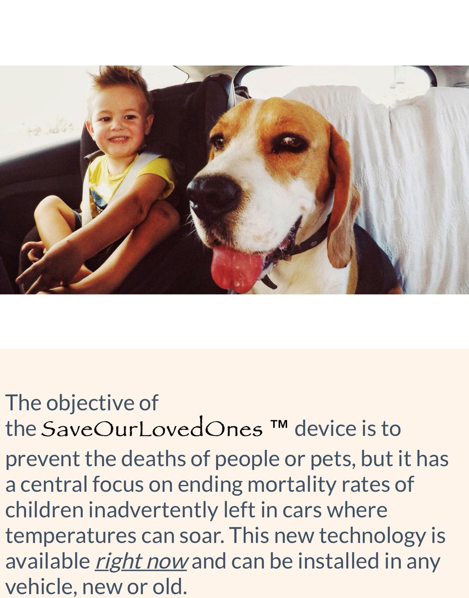 IsabellaLabIssy's tweet photo. ‼️‼️NEW #INVENTION to PREVENT BABIES & PETS FROM BEING LEFT IN CARS if Uforget‼️invented by 82 yo retired woman with her retirement income ‼️‼️ #Fantastic #preventdeaths #hotcars #Children #babies #pets #mothers #fathers #safety
@SaveOurLoved1s
https://t.co/Wd4TQ1ZZlo https://t.co/3P70ZbGSwH