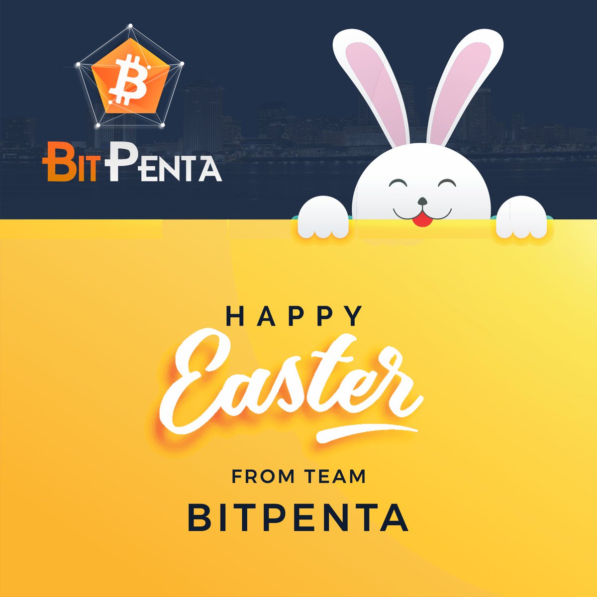 Happy Easter to everyone from BitPenta

bitpenta.com/penta-ico
bitpenta.com/contribute

#exchange #cryptocurrency #trading #forex #forextrading #ICO #token #ethereum #bitcoin #autotrading #cryptotrading