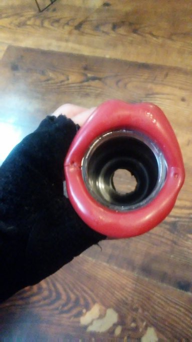 Here's a few pics of a handcrafted tunnel plug I made for an upcoming video I'm shooting.  Milk, it does<a href="/tag/diy"class="tags"><span>#diy</span></a><a href="/tag/pornhub"class="tags"><span>#pornhub</span></a><a href="/tag/milkenema"class="tags"><span>#milkenema</span></a>