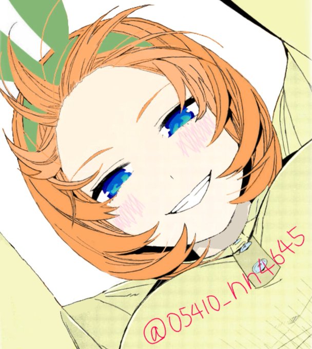 いーさんがTwitterに投稿した中野四葉(五等分の花嫁)のイラスト。