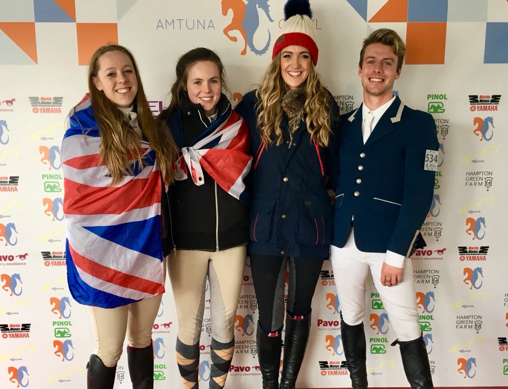A great 1st 2 Days here at SRNC Spain! Cameron and Laura through to 2nd round Dr+SJ! 🤞 for Finals Day!! 🇬🇧🏆🇬🇧