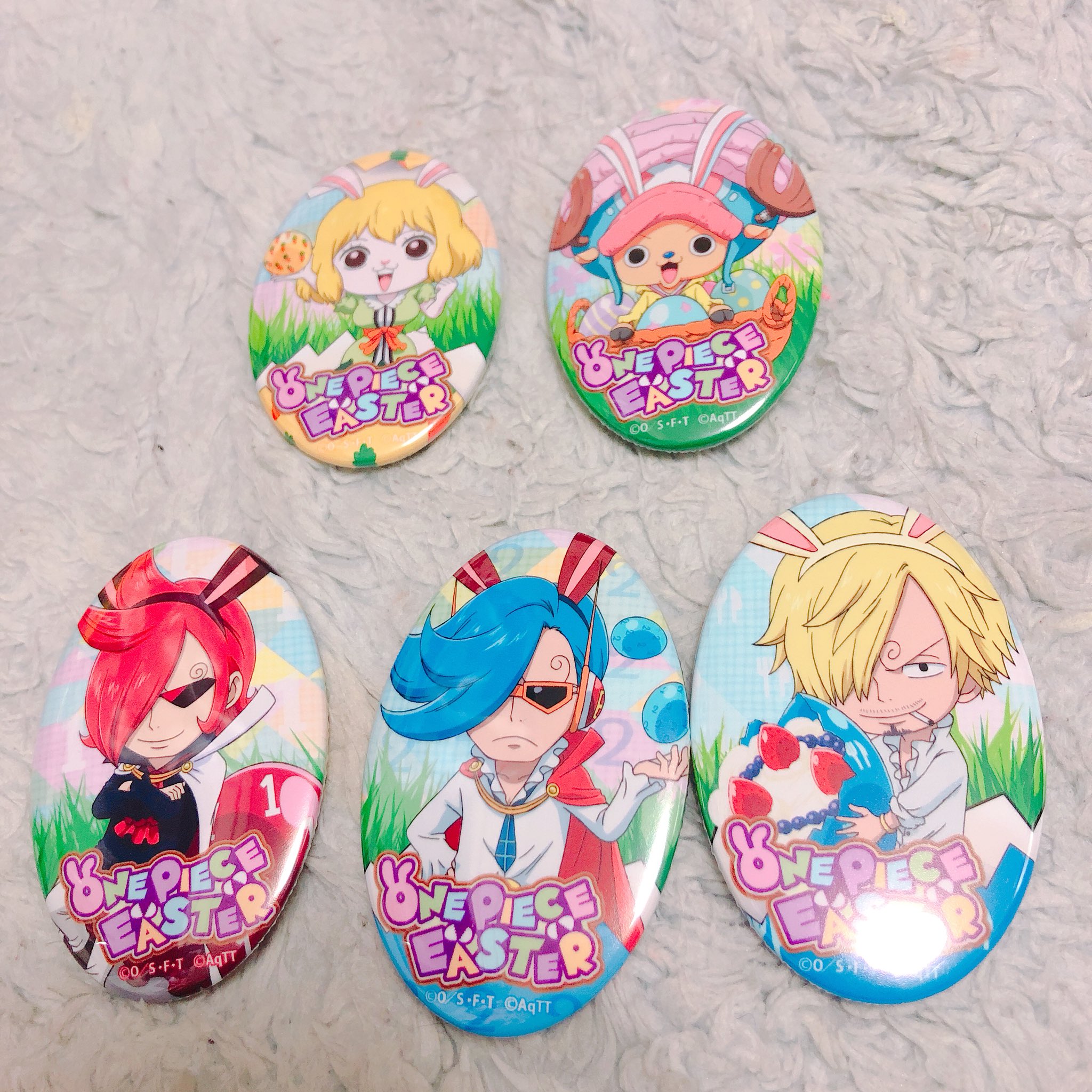 ワンピースイースター缶バッジまとめ