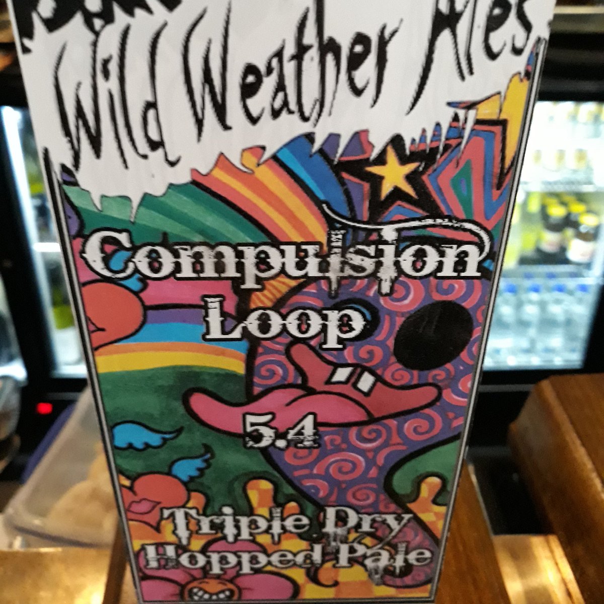 lastpubstanding's tweet photo. Great beer from @WildWeatherAles just gone on hand-pump. #Compulsionloop -hazy, hoppy, fruity APA. https://t.co/uUdN7sOIoo