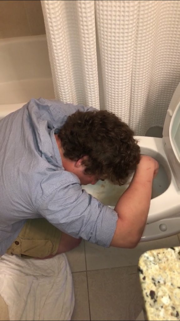 I think it’s safe to say that the happiest man alive had a good time on spring break