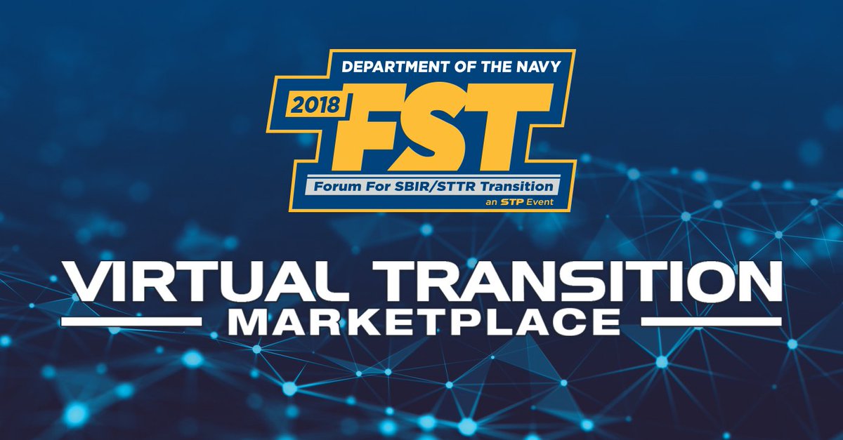 The FST Virtual Transition Marketplace, the easy street to @USNavy funded innovations is yours with a simple click on a link.  Start your stroll by clicking on NavyFST.com/vtm or see us @SeaAirSpace. #SBR #NavyInnovates #NavyCyber @USMC @SmallBiz