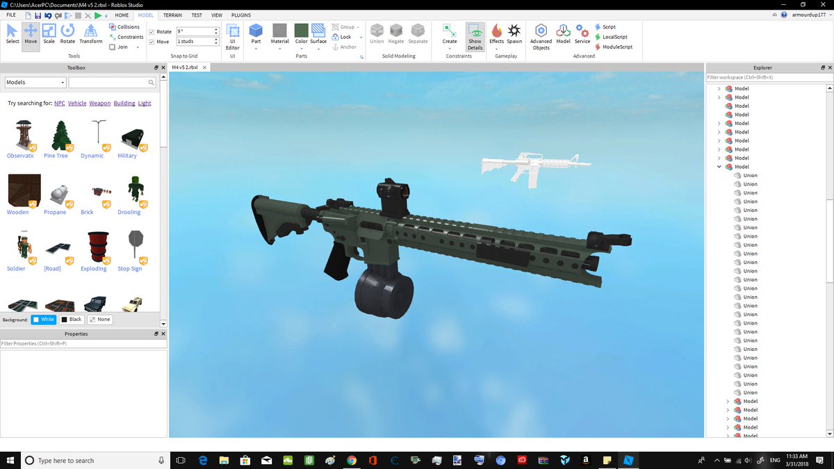 Armourdup177 On Twitter Lvoa C Honeybadger R870 Heavy W I P Hk416 Robloxdev Roblox - roblox honey badger