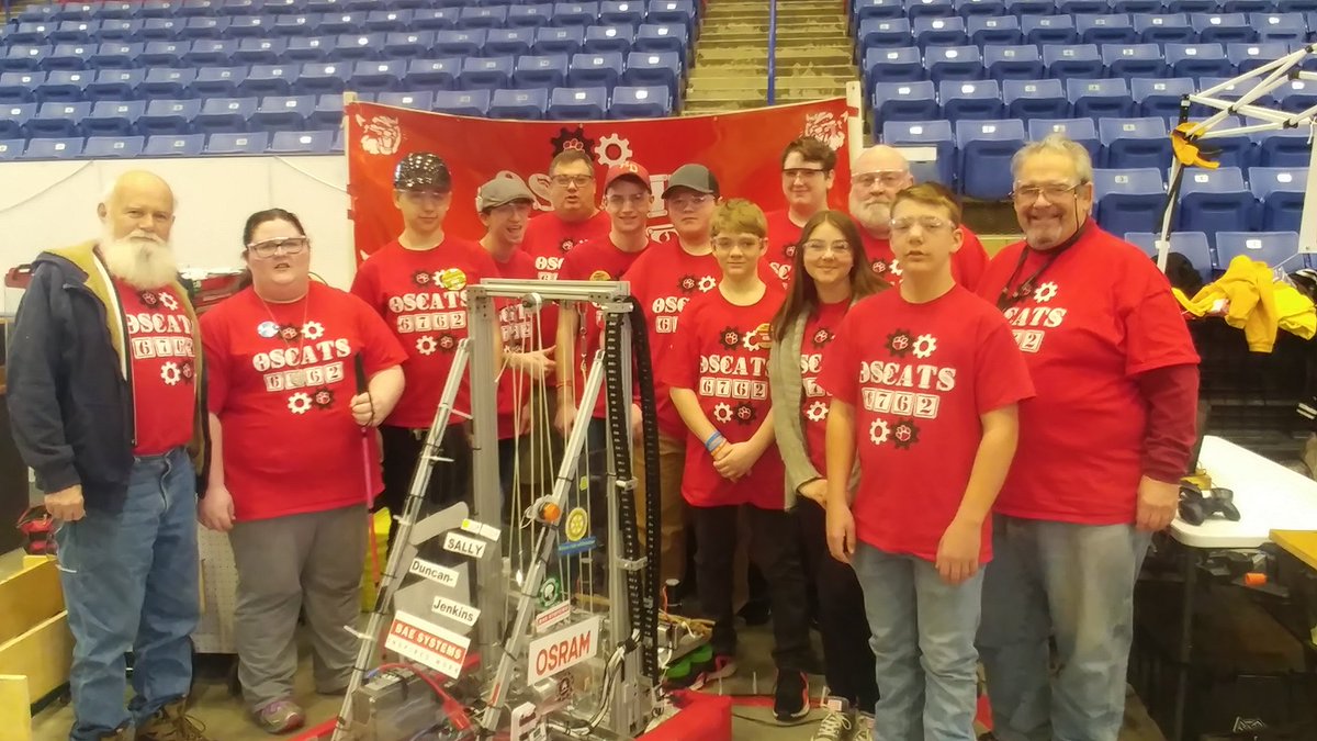 HillcatRobotics's tweet photo. #HDHSPride. Finished 14th out of 42!  Proud to be Oscats! https://t.co/RKXXWHJ5df