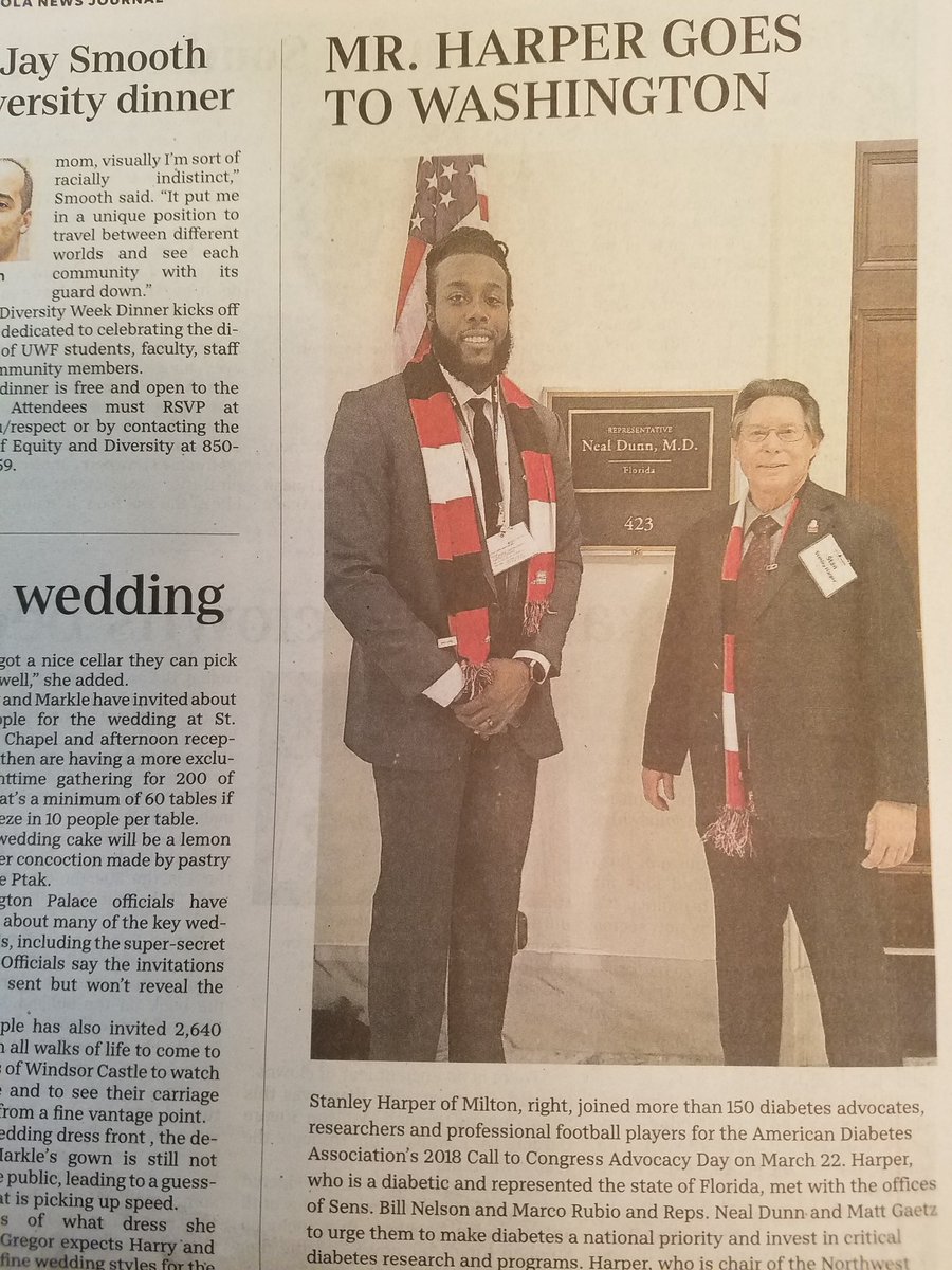 SharpermanStan's tweet photo. @ptbclife @PensacolaFL850 @pnj @USATODAY @AmDiabetesAssn #Diabetes #CallToCongress #thisisdiabetes #medical #Reseach #Florida #Flgovernor #NFL #Alabama #NIH #CDC https://t.co/g4DCcKkxDf