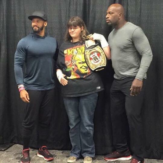 WWEGirlAlways's tweet photo. @realfredrosser it was great meeting you back in 2015. https://t.co/XJGBdnfDGr