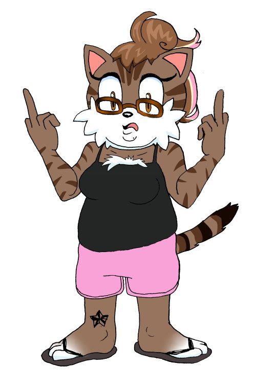 RADIndustries's tweet photo. It’s Saturday and my fursona has had enough of this week.  Happy weekend everyone! https://t.co/duuaFLzvDR