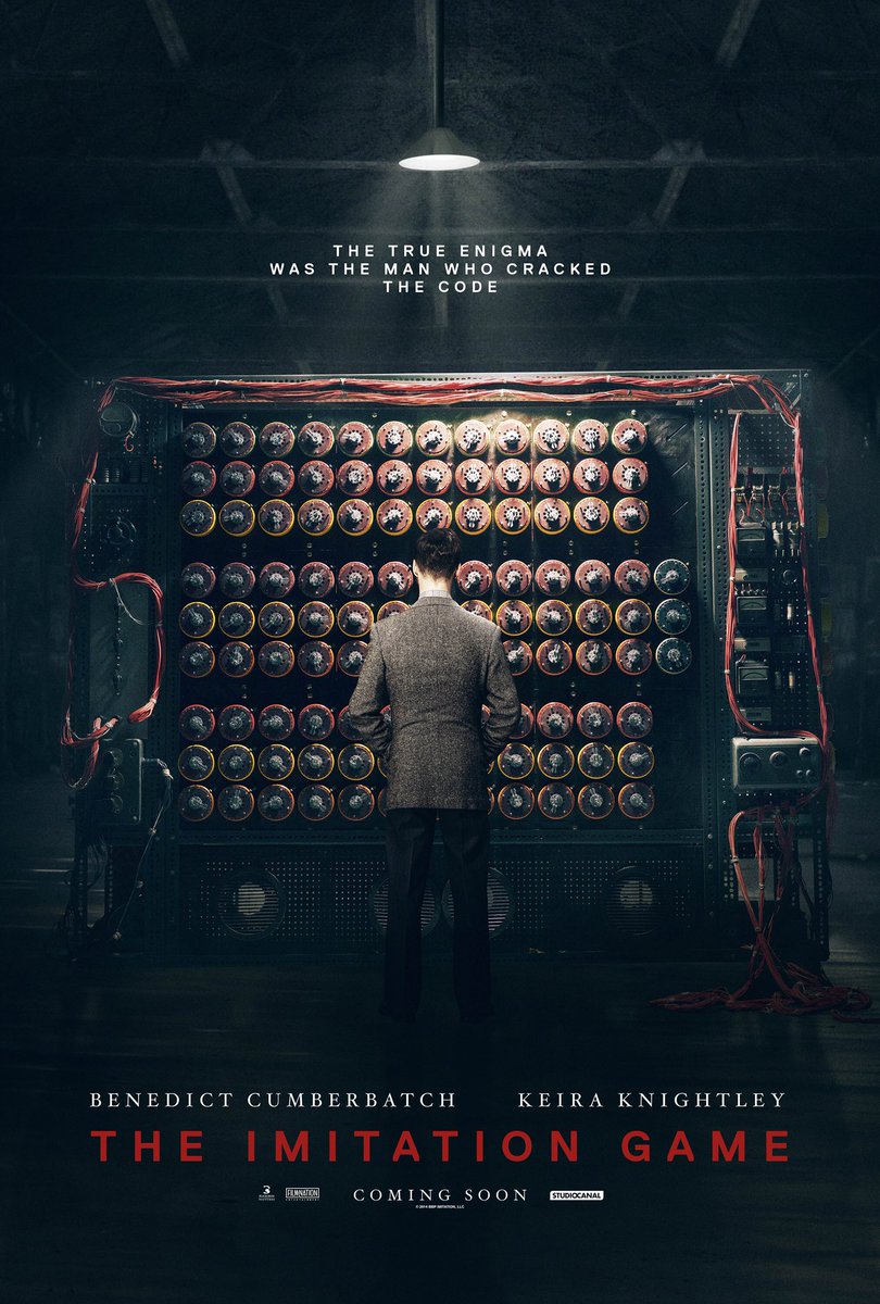The Imitation Game:A closeted, genius mathematician works on a team trying to break the Germans unbreakable Enigma code during WW2 while struggling with the secrets of his own identity and sexuality. Many Oscar nominations and wins. Amazing.