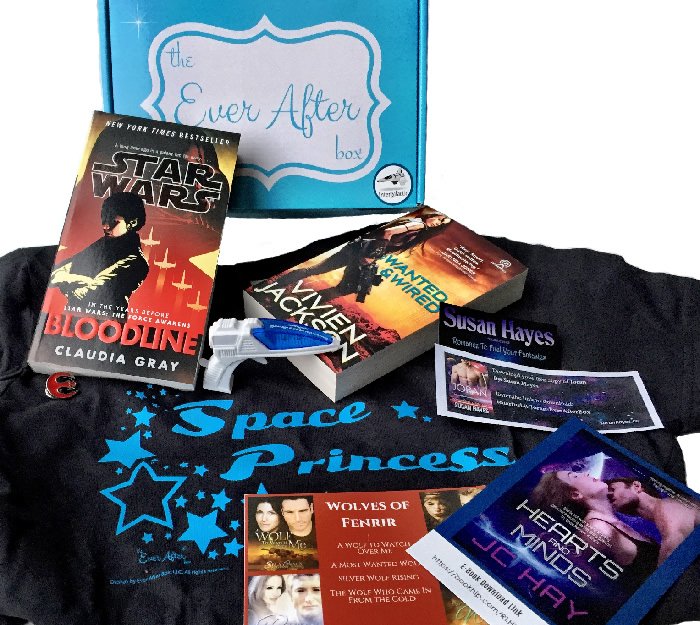 EverAfterBox's tweet image. Congratulations to @Vivien_Jackson on her RITA nomination for Wanted &amp;amp; Wired! Grab a copy in our INTERGALACTIC box, on sale this weekend: everafterbox.com/specials/