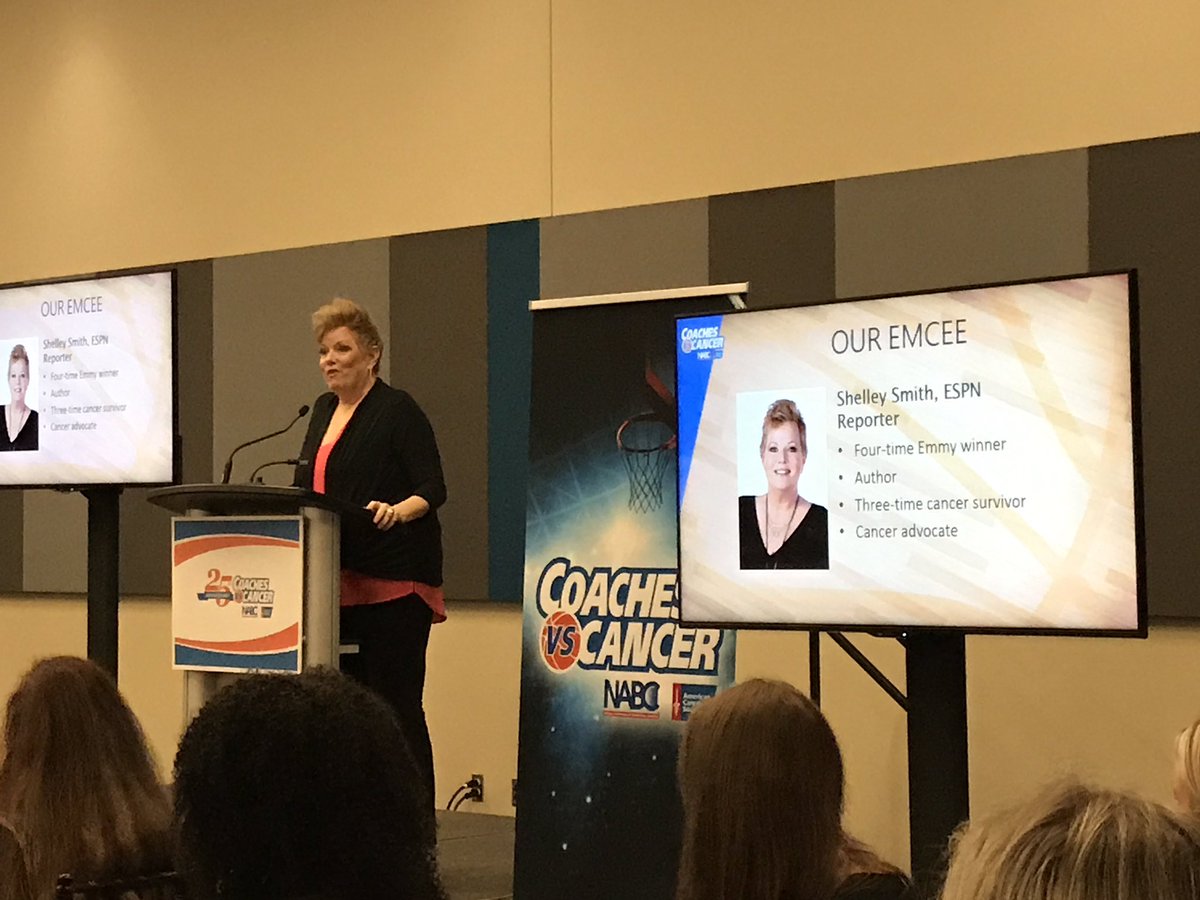 Coaches vs. Cancer (@coachesvscancer) on Twitter photo "We need to help women now" - <a href="/ShelleyESPN/">Shelley Smith</a> at our Fight Cancer in Style Luncheon... sharing inspiring words with coaches' wives about the importance of Hope Lodge. #FinalFour "We need to help women now" - <a href="/ShelleyESPN/">Shelley Smith</a> at our Fight Cancer in Style Luncheon... sharing inspiring words with coaches' wives about the importance of Hope Lodge. #FinalFour
