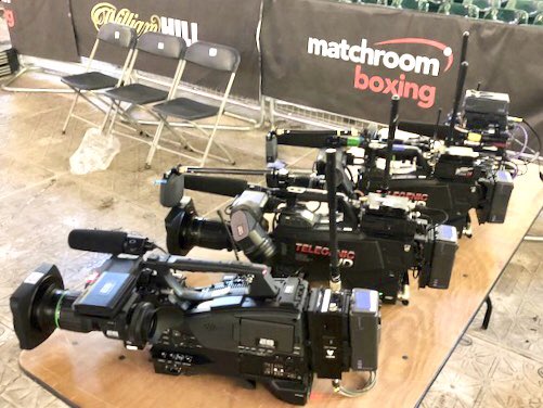 EMGConnectivity's tweet photo. Ready to rock at the #PrincipalityStadium for the @SkySportsBoxing main event #TeamGenic #TeamRF #TeamUHD https://t.co/NiW7o8nJ9A